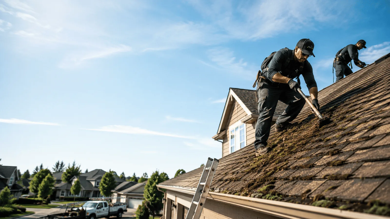 Roof Moss Removal in Herald, CA near me